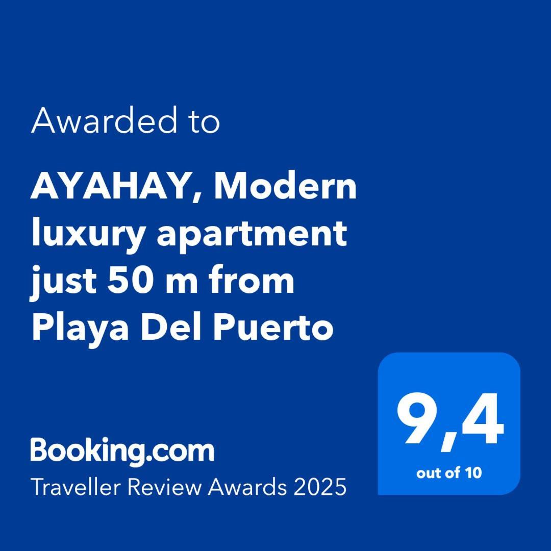 Ayahay, Modern Luxury Apartment Just 50 M From Playa Del Puerto El Puerto de Mazarrón المظهر الخارجي الصورة